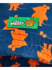 Playshoes Omkeerbare zonnehoed blauw/oranje
