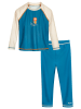 Playshoes 2tlg. Badeoutfit in Blau/ Creme