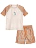 Playshoes 2tlg. Badeoutfit in Hellbraun/ Beige