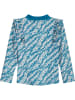 Playshoes Zwemshirt "Blümchen" blauw