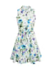 orsay Kleid in Weiß/ Blau/ Lila