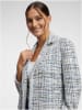 orsay Blazer in Weiß/ Blau