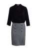 orsay Kleid in Schwarz/ Weiß
