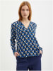orsay Blouse blauw/zwart