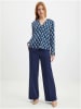 orsay Blouse blauw/zwart