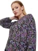 orsay Bluse in Schwarz/ Lila