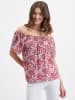 orsay Blouse fuchsia/wit