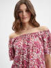 orsay Blouse fuchsia/wit