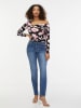 orsay Longsleeve in Schwarz/ Rosa