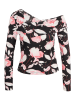 orsay Longsleeve zwart/lichtroze