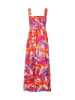 orsay Kleid in Orange/ Lila