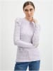 orsay Longsleeve in Weiß/ Flieder