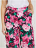 orsay Marlenehose in Pink/ Schwarz