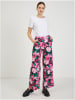 orsay Marlenehose in Pink/ Schwarz