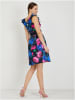 orsay Jurk zwart/blauw/roze