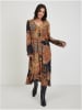 orsay Kleid in Camel/ Schwarz