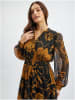 orsay Jurk zwart/camel