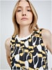 orsay Top in Schwarz/ Gelb