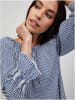 orsay Blouse donkerblauw/wit