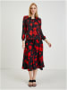 orsay Bluse in Schwarz/ Rot