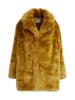orsay Płaszcz pluszowy w kolorze musztardowym