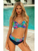 Aquarilla Bikini "Aista" in Dunkelblau/ Türkis