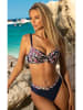 Aquarilla Bikini "Arkadia" donkerblauw/roze