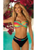 Verano Bikini "Eva" w kolorze czarnym ze wzorem