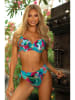 Aquarilla Bikini "Fiorana" in Türkis/ Pink