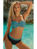Aquarilla Bikini "Pedra" zwart/turquoise