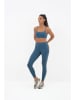 Onamaste Sport-BH "Geneva" in Blau - Low