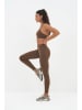 Onamaste Trainingsleggings "Geneva" in Braun