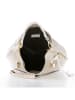 Anna Morellini Leder-Shopper "Caroline" in Beige - (B)42 x (H)38 x (T)17 cm