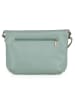 Anna Morellini Leren schoudertas "Alice" groen - (B)22 x (H)18 x (D)2 cm