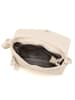Anna Morellini Leren schoudertas "Lola" beige - (B)24 x (H)18 x (D)6 cm