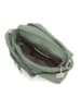 Anna Morellini Leren schoudertas "Lola" groen - (B)24 x (H)18 x (D)6 cm