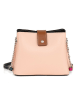 Anna Morellini Leder-Unhängetasche "Ciosa" in Grün/ Beige - (B)22 x (H)17 x (T)10 cm