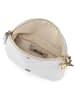Anna Morellini Leren schoudertas "Beverly" zilverkleurig - (B)22 x (H)18 x (D)2 cm