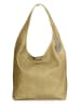 Anna Morellini Leren schoudertas "Palladia" crème - (B)38 x (H)30 x (D)2 cm