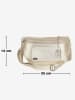 Anna Morellini Leder-Brustbeutel "Berenice" in Gold - (B)25 x (H)14 x (T)1 cm