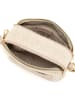 Anna Morellini Leren schoudertas "Ilaria" beige - (B)20 x (H)17 x (D)8 cm