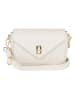 Anna Morellini Leder-Umhängetasche "Terina" in Creme - (B)24 x (H)16 x (T)6,5 cm