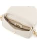 Anna Morellini Leder-Umhängetasche "Terina" in Creme - (B)24 x (H)16 x (T)6,5 cm