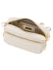 Anna Morellini Leren schoudertas "Tabita" beige - (B)22 x (H)15 x (D)10 cm