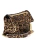 Anna Morellini Leder-Umhängetasche "Ondina" in Braun/ Hellbraun - (B)22 x (H)19 x (T)8 cm