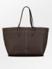 Becksöndergaard Leder-Shopper "Aubrey" Braun - (B)40 x (H)34 cm