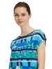 Betty Barclay Shirt in Blau/ Grün