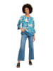 Betty Barclay Bluse in Weiß/ Blau