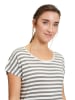 CARTOON Shirt in Weiß/ Grau