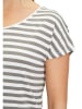 CARTOON Shirt in Weiß/ Grau